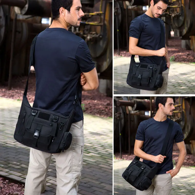 14Inch Laptop Schoudertas Mann - Rucksack Military Style recensie en prijs