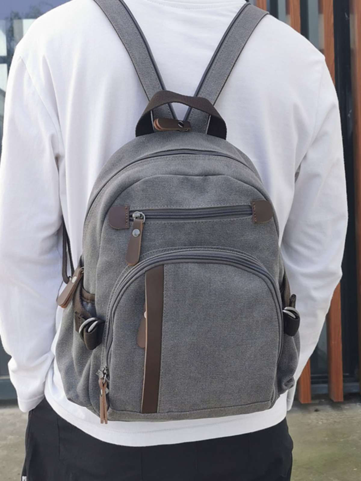 Kleine canvas rugzak, geschikt - Canvas Backpack Casual recensie en prijs